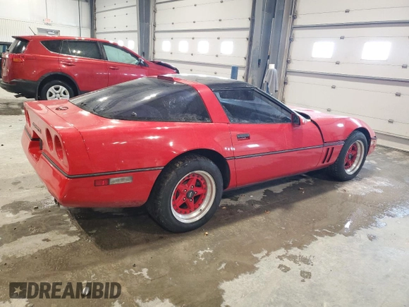1986 Chevrolet Corvette z VIN 1G1YY0780G5118238, wystawiony jako Copart lot #44241245 z przebiegiem 92 333 mil mil oraz Szkoda całkowita • Salvage title. Historia ofert i sprzedaży dostępna na DreamBid. Obrazek 3.