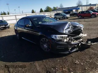 2017 BMW 5 Series 530i xDrive with VIN WBAJA7C33HG904294, listed as a Copart auction lot 81557244 with Not Provided miles and Salvage Title. Bid and sale history available at carsss.com. Image 11.