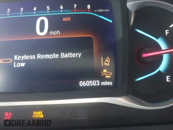2020 Honda Pilot EX-L with VIN 5FNYF5H51LB020830, listed as a IAAI auction lot 42255746 with 60,503 mi miles and . Bid and sale history available at DreamBid. Image 16.