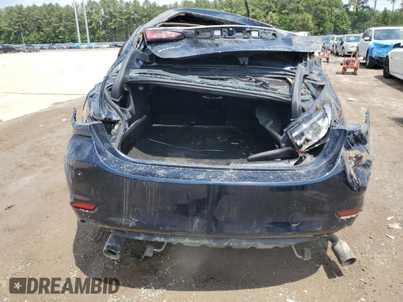 2020 Mazda 6 Sport with VIN JM1GL1UM5L1517883, listed as a Copart auction lot 54582025 with 112,506 mi miles and Salvage Title. Bid and sale history available at DreamBid. Image 6.