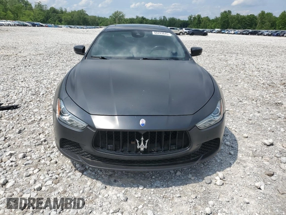 2017 Maserati Ghibli S Q4 with VIN ZAM57RTS8H1249909, listed as a Copart auction lot 60283645 with 128,090 mi miles and Clean title. Bid and sale history available at DreamBid. Image 5.