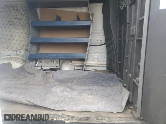 2013 Ford Econoline Cargo Commercial with VIN 1FTNE1EW2DDA49421, listed as a Copart auction lot 52393795 with 207,703 mi miles and Salvage title. Bid and sale history available at DreamBid. Image 11.