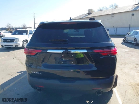 2022 Chevrolet Traverse LS with VIN 1GNERFKW8NJ122341, listed as a IAAI auction lot 41439431 with 36,716 mi miles. Bid and sale history available at carsss.com. Image 16.