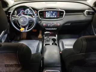 2018 Kia Sorento SX with VIN 5XYPKDA50JG418712, listed as a Copart auction lot 89107215 with 95,488 mi miles and Salvage Title. Bid and sale history available at carsss.com. Image 8.