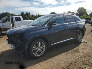 2015 Lexus RX 350 with VIN 2T2BK1BA6FC292813, listed as a Copart auction lot 62546805 with 22,292 mi miles and Salvage title. Bid and sale history available at DreamBid. Image 1.