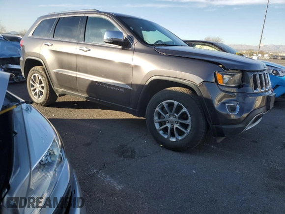 2015 Jeep Grand Cherokee Limited with VIN 1C4RJFBG6FC628430, listed as a Copart auction lot 46475355 with 90,266 mi miles and Salvage Title. Bid and sale history available at carsss.com. Image 4.