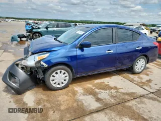 2019 Nissan Versa SV with VIN 3N1CN7APXKL812952, listed as a Copart auction lot 58339995 with 167,224 mi miles and Salvage title. Bid and sale history available at DreamBid. Image 1.
