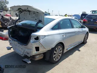 2016 Hyundai Sonata Sport with VIN 5NPE34AFXGH342933, listed as a IAAI auction lot 41956730 with 30,093 mi miles and . Bid and sale history available at DreamBid. Image 4.