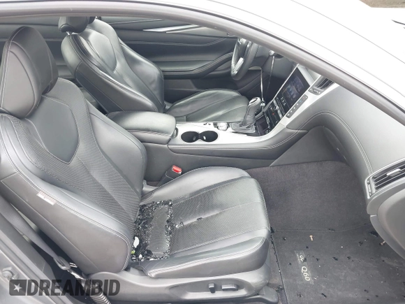2017 Infiniti Q60 2.0t with VIN JN1CV7EL1HM321126, listed as a IAAI auction lot 41967092 with 72,158 mi miles and . Bid and sale history available at DreamBid. Image 5.