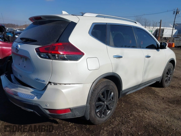 2019 Nissan Rogue SV with VIN KNMAT2MV0KP551083, listed as a IAAI auction lot 41364279 with 38,405 mi miles. Bid and sale history available at carsss.com. Image 4.