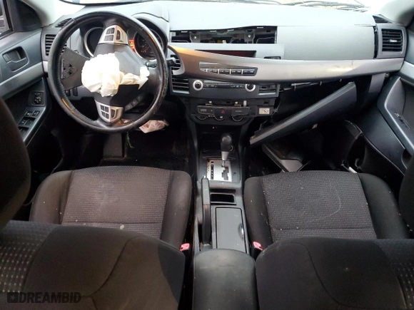 2011 Mitsubishi Lancer ES with VIN JA32U2FU9BU001161, listed as a Copart auction lot 46729055 with 199,028 mi miles and Salvage Title. Bid and sale history available at carsss.com. Image 8.