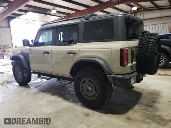 2022 Ford Bronco with VIN 1FMEE5DH7NLB58518, listed as a Copart auction lot 51950435 with 7,175 mi miles and Salvage title. Bid and sale history available at DreamBid. Image 2.
