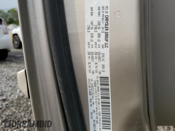 2014 Dodge Grand Caravan SXT z VIN 2C4RDGCG1ER214411, wystawiony jako Copart lot #55497065 z przebiegiem 176 662 mil mil oraz Czysty tytuł • Clean title. Historia ofert i sprzedaży dostępna na DreamBid. Obrazek 13.