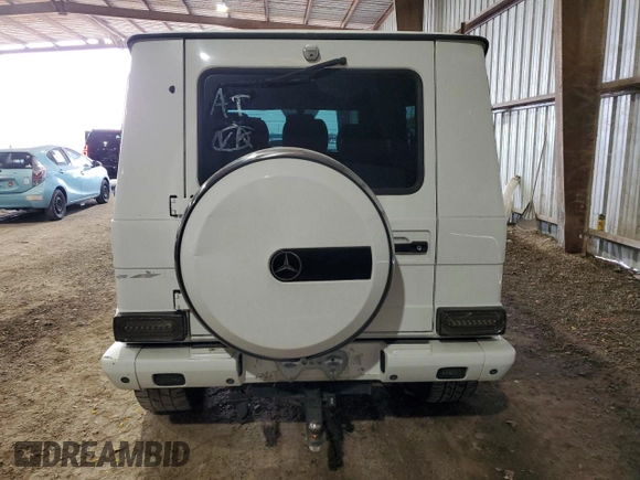 2008 Mercedes-Benz G-Class 5.0L with VIN WDCYR49E58X173606, listed as a Copart auction lot 70216394 with 0 mi miles and Salvage Title. Bid and sale history available at carsss.com. Image 6.