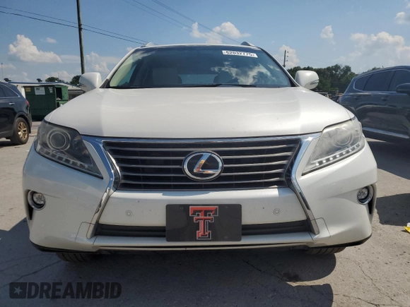 2015 Lexus RX 350 with VIN 2T2BK1BAXFC324498, listed as a Copart auction lot 62032775 with 108,234 mi miles and Salvage title. Bid and sale history available at DreamBid. Image 5.