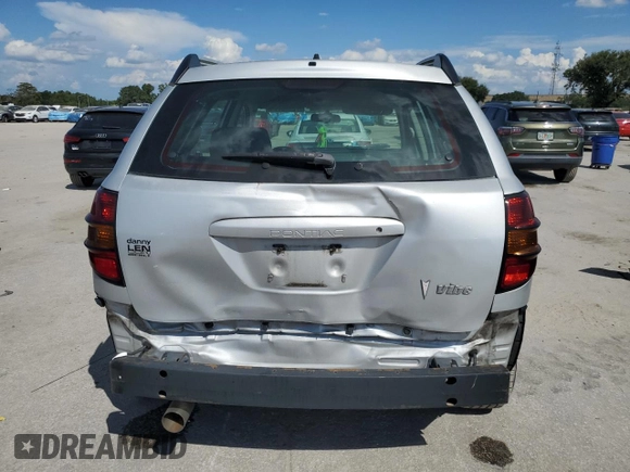 2005 Pontiac Vibe with VIN 5Y2SL63835Z424554, listed as a Copart auction lot 72505774 with 95,178 mi miles and Salvage Title. Bid and sale history available at carsss.com. Image 6.