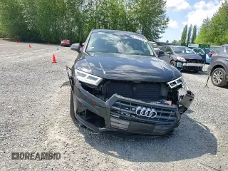 2020 Audi Q5 Premium Plus with VIN WA1BNAFY2L2013610, listed as a Copart auction lot 57633135 with 27,835 mi miles and Salvage title. Bid and sale history available at DreamBid. Image 15.