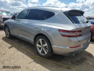 2023 Genesis GV80 with VIN KMUHCESC3PU106165, listed as a Copart auction lot 56573964 with 16,601 mi miles and Salvage Title. Bid and sale history available at carsss.com. Image 2.
