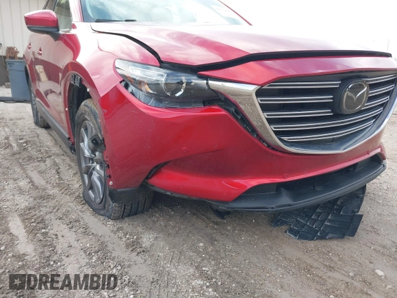 2021 Mazda CX-9 Touring with VIN JM3TCBCY8M0512104, listed as a IAAI auction lot 41579908 with 44,555 mi miles. Bid and sale history available at carsss.com. Image 6.