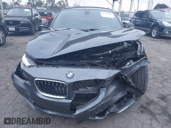 2016 BMW 2 Series M235i with VIN WBA1J7C50GV360395, listed as a IAAI auction lot 41158426 with 81,208 mi miles. Bid and sale history available at carsss.com. Image 12.