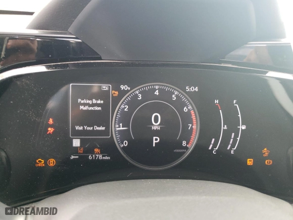 2022 Lexus NX with VIN 2T2GGCEZ5NC007649, listed as a Copart auction lot 66188924 with 6,178 mi miles and Salvage Title. Bid and sale history available at carsss.com. Image 9.