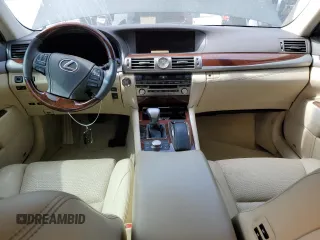 2016 Lexus LS 460 L with VIN JTHGL5EF0G5056502, listed as a Copart auction lot 53759455 with 77,031 mi miles and Salvage title. Bid and sale history available at DreamBid. Image 8.