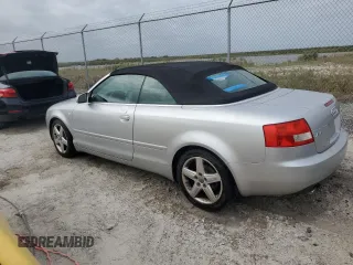 2005 Audi A4 3.0L with VIN WAUDT48H95K007242, listed as a Copart auction lot 76129744 with 0 mi miles and Non Repairable. Bid and sale history available at carsss.com. Image 2.