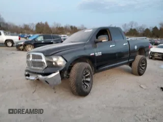 2013 Ram 1500 Big Horn z VIN 1C6RR6GT0DS501732, wystawiony jako Copart lot #44060615 z przebiegiem Nie podano mil oraz Szkoda całkowita • Salvage title. Historia ofert i sprzedaży dostępna na DreamBid. Obrazek 1.