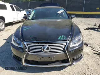 2016 Lexus LS 460 with VIN JTHBL5EF0G5141379, listed as a Copart auction lot 74665294 with 90,124 mi miles and Salvage title. Bid and sale history available at DreamBid. Image 5.