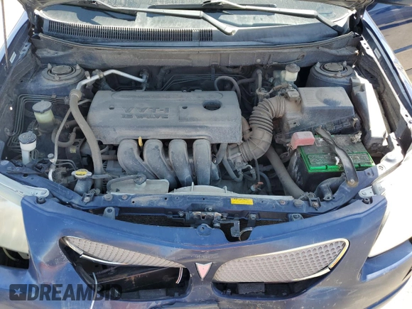 2007 Pontiac Vibe z VIN 5Y2SL65867Z422927, wystawiony jako Copart lot #56496095 z przebiegiem 85 452 mil mil oraz Szkoda całkowita • Salvage title. Historia ofert i sprzedaży dostępna na DreamBid. Obrazek 12.