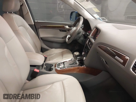 2015 Audi Q5 Premium Plus with VIN WA1LFAFP7FA100390, listed as a IAAI auction lot 42594842 with 110,349 mi miles and . Bid and sale history available at DreamBid. Image 5.