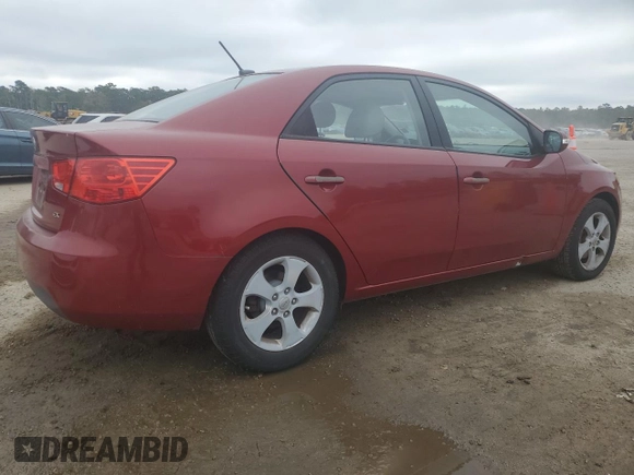 2010 Kia Forte EX with VIN KNAFU4A27A5247765, listed as a Copart auction lot 70621554 with 164,761 mi miles and Clean Title. Bid and sale history available at carsss.com. Image 3.