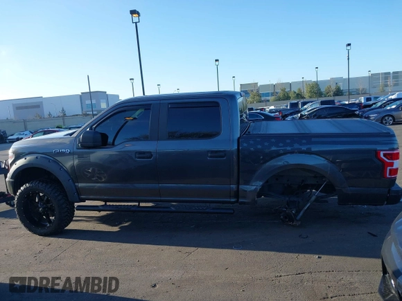 2019 Ford F-150 XL with VIN 1FTEW1C4XKKE39092, listed as a IAAI auction lot 41823989 with 49,430 mi miles and . Bid and sale history available at DreamBid. Image 15.