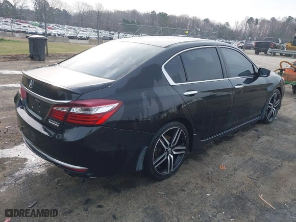 2017 Honda Accord Sedan Sport SE with VIN 1HGCR2F18HA156860, listed as a IAAI auction lot 41770378 with 135,981 mi miles. Bid and sale history available at carsss.com. Image 4.