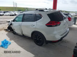 2017 Nissan Rogue SV with VIN 5N1AT2MT8HC848547, listed as a IAAI auction lot 38778285 with 115,476 mi miles and . Bid and sale history available at DreamBid. Image 3.
