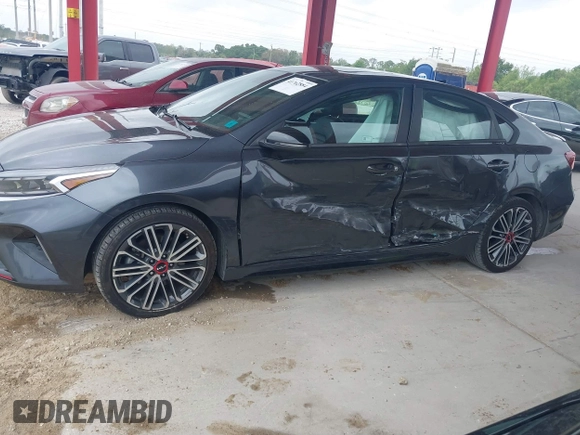 2022 Kia Forte GT with VIN 3KPF44AC6NE458008, listed as a IAAI auction lot 41762884 with 51,456 mi miles. Bid and sale history available at carsss.com. Image 14.