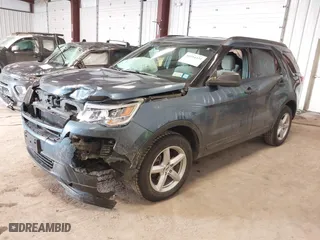 2018 Ford Explorer with VIN 1FM5K8BH1JGC35349, listed as a IAAI auction lot 41594331 with 75,586 mi miles. Bid and sale history available at carsss.com. Image 17.