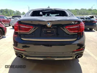 2017 BMW X6 sDrive35i with VIN 5UXKU0C33H0F99864, listed as a Copart auction lot 58706734 with 0 mi miles and Non Repairable. Bid and sale history available at carsss.com. Image 6.