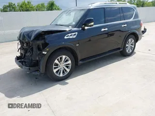 2017 Infiniti QX80 Signature Edition with VIN JN8AZ2NE8H9155644, listed as a IAAI auction lot 42445518 with 155,107 mi miles and . Bid and sale history available at DreamBid. Image 19.