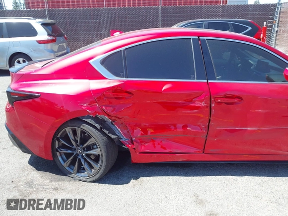 2021 Lexus IS 350 F Sport z VIN JTHGZ1B21M5047800, wystawiony jako IAAI lot #42618974 z przebiegiem 34 815 mil mil oraz . Historia ofert i sprzedaży dostępna na DreamBid. Obrazek 6.