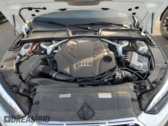 2022 Audi S5 Sportback Premium Plus z VIN WAUC4CF58NA035308, wystawiony jako Copart lot #78783284 z przebiegiem 18 564 mil mil oraz Szkody całkowita. Historia ofert i sprzedaży dostępna na DreamBid. Obrazek 11.