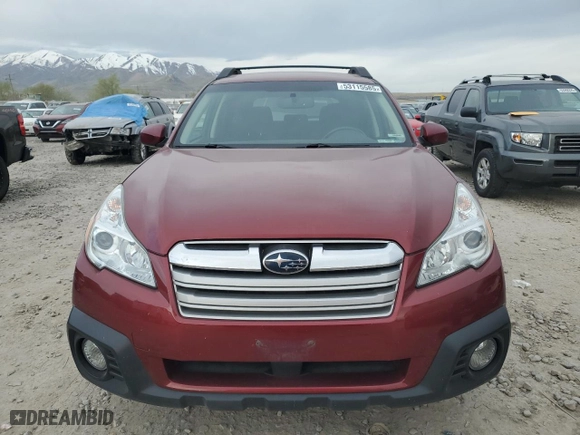 2013 Subaru Outback 2.5i Premium with VIN 4S4BRCCC1D3210046, listed as a Copart auction lot 53115585 with 124,521 mi miles and Salvage Title. Bid and sale history available at carsss.com. Image 5.