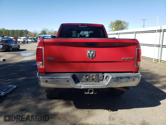 2015 Ram 2500 Laramie with VIN 3C6UR5FL2FG600407, listed as a Copart auction lot 50153195 with 201,064 mi miles and Salvage Title. Bid and sale history available at carsss.com. Image 6.