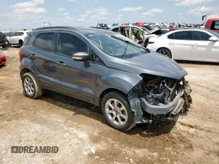 2018 Ford EcoSport SE with VIN MAJ3P1TE4JC161186, listed as a Copart auction lot 59044455 with 36,077 mi miles and Salvage title. Bid and sale history available at DreamBid. Image 4.