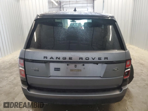 2022 Land Rover Range Rover Westminster with VIN SALGS2RU8NA465582, listed as a Copart auction lot 54510795 with 57,055 mi miles and Salvage title. Bid and sale history available at DreamBid. Image 6.