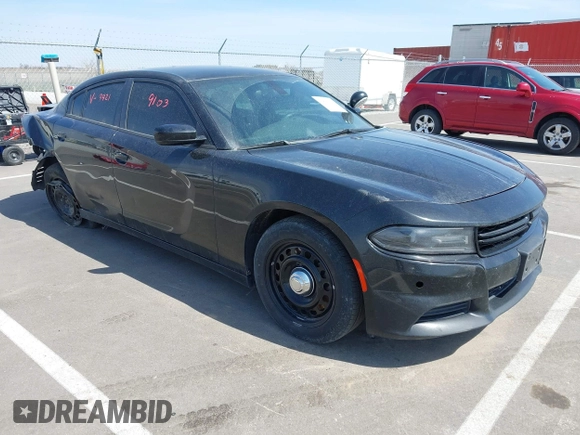 2019 Dodge Charger Police with VIN 2C3CDXKT1KH633921, listed as a IAAI auction lot 41869103 with 170,723 mi miles and . Bid and sale history available at DreamBid. Image 1.