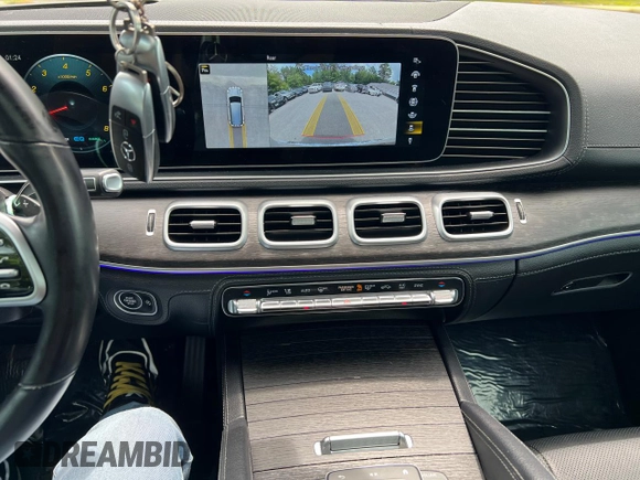 2021 Mercedes-Benz GLS 450 with VIN 4JGFF5KEXMA410816, listed as a Copart auction lot 65096815 with 157,958 mi miles and Clean title. Bid and sale history available at DreamBid. Image 10.