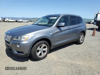 2011 BMW X3 28i with VIN 5UXWX5C59BL714199, listed as a Copart auction lot 52214565 with 195,591 mi miles and Clean Title. Bid and sale history available at carsss.com. Image 1.