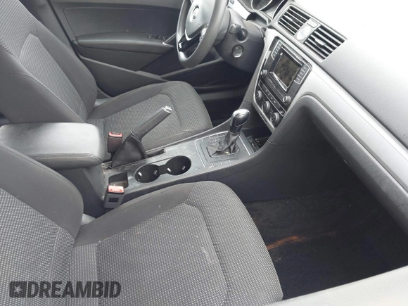 2017 Volkswagen Passat S with VIN 1VWAT7A30HC016476, listed as a IAAI auction lot 42448871 with 146,111 mi miles and . Bid and sale history available at DreamBid. Image 5.