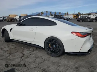 2021 BMW M4 Competition with VIN WBS33AZ09MCH29191, listed as a Copart auction lot 89396805 with Not Provided miles and Salvage Title. Bid and sale history available at carsss.com. Image 2.